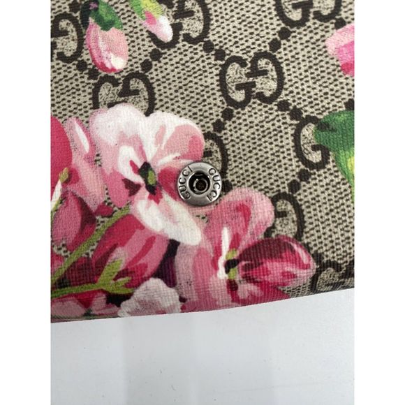 Gucci Dionysus Supreme GG Monogram Blooms Floral Wallet on Chain - Picture 7 of 11